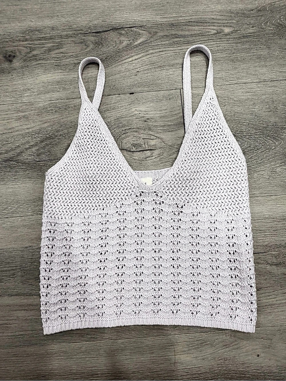 Wilfred Top Knit Crochet Tank XS Like New